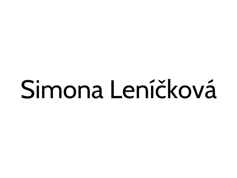 Simona Leníčková